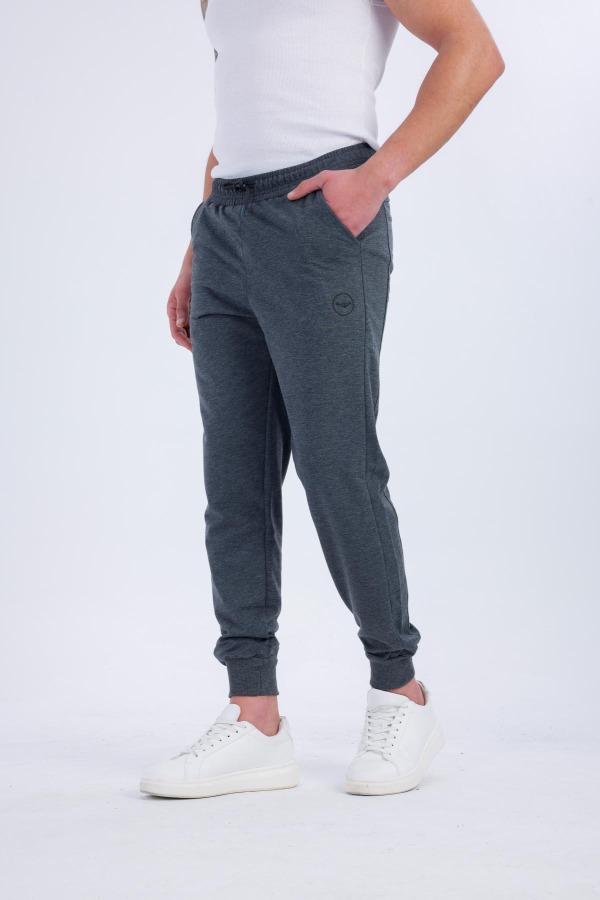 FIDUS Cepli Dar Paça Eşofman Altı - Antrasit - Decas (1)