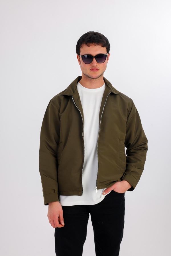 FLECTO Su ve Yağmur Geçirmez Yağmurluk - Haki - Decas