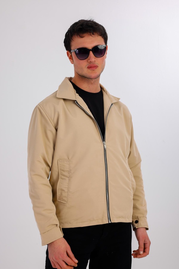 FLECTO Su ve Yağmur Geçirmez Yağmurluk - Krem - Decas