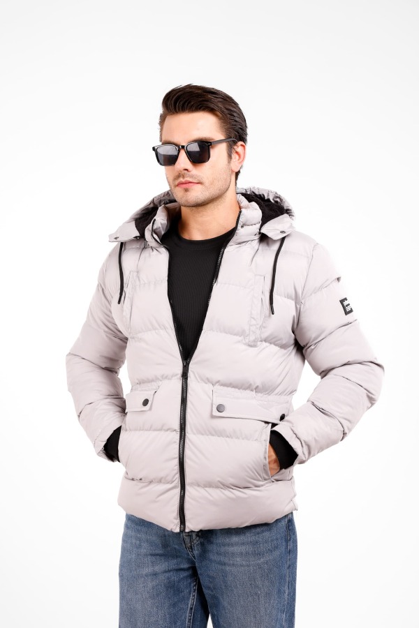 Fovere İçi Kürklü Su Ve Yağmur Geçirmez Kaban - Bej - Decas