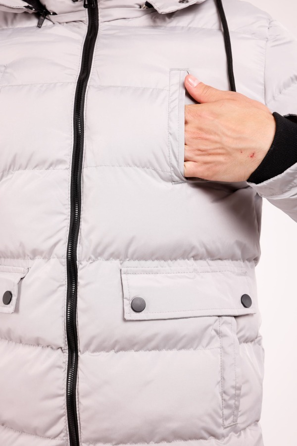 Fovere İçi Kürklü Su Ve Yağmur Geçirmez Kaban - Bej - Decas (1)