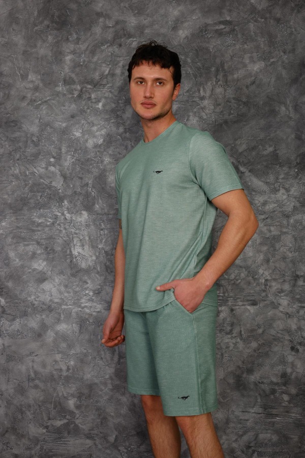 Lignis Şort Takım - Mint Yeşili - Decas (1)