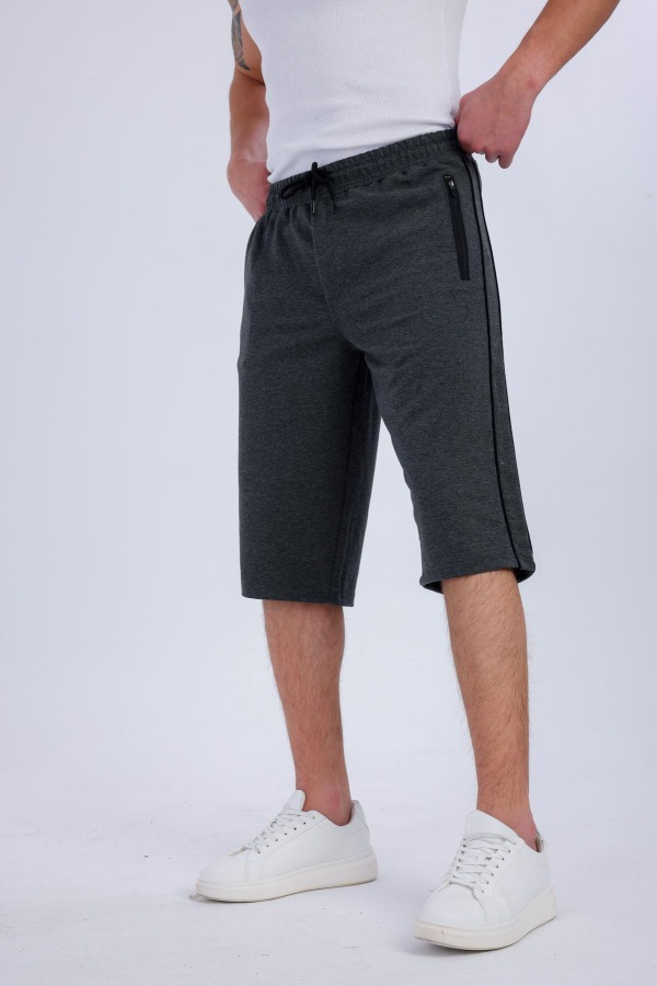 NATURA Cepli Kapri Şort - Antrasit - Decas (1)
