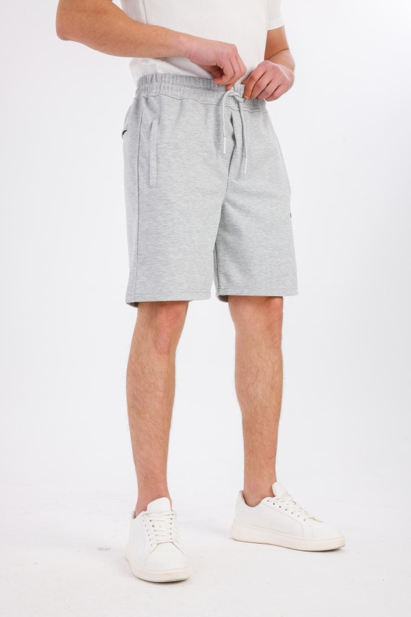 NAUTICUS Cepli Spor Şort - Gri - Decas (1)
