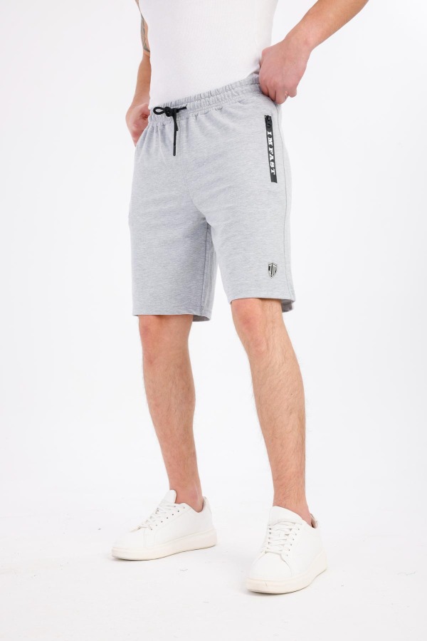 NEXIS Cepli Şort - Gri - Decas (1)