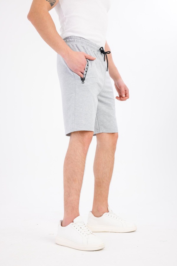NEXIS Cepli Şort - Gri - Decas