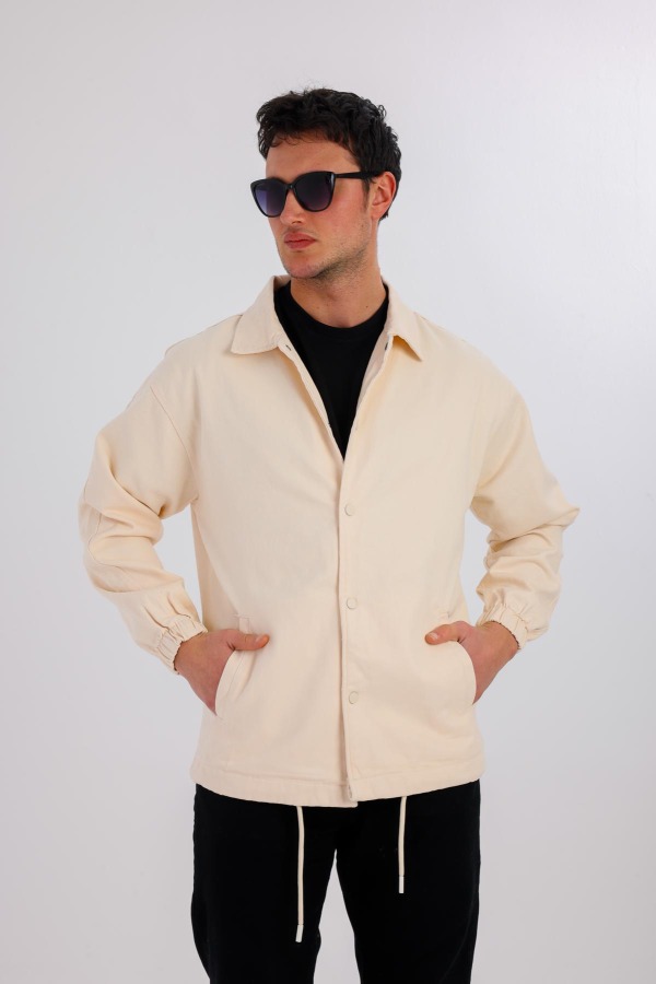 NIVEUS Kot Ceket - Krem - Decas (1)