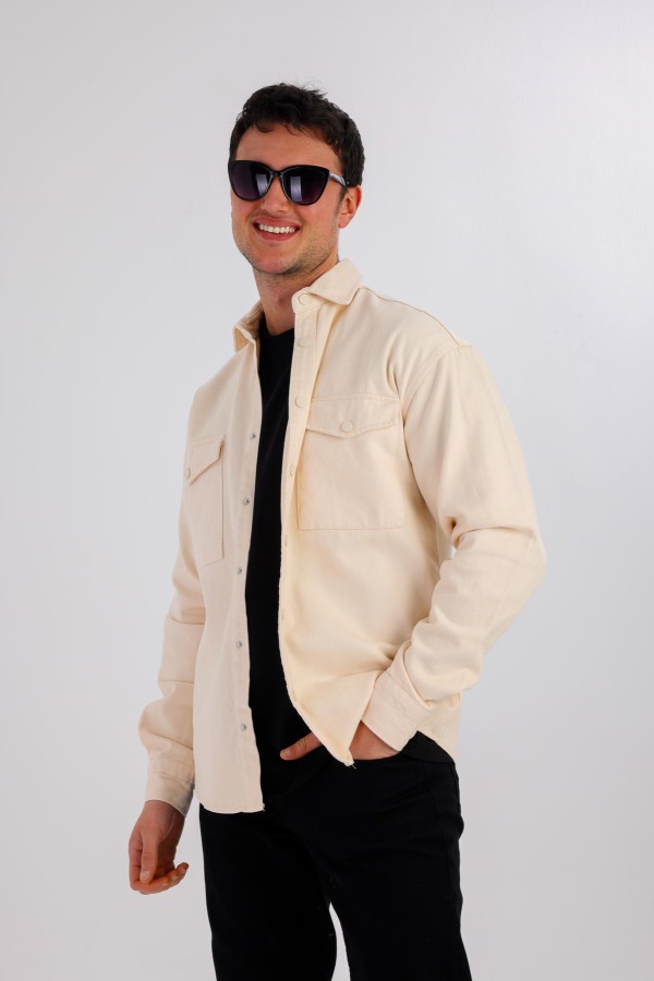 NIX Kot Ceket - Krem - Decas