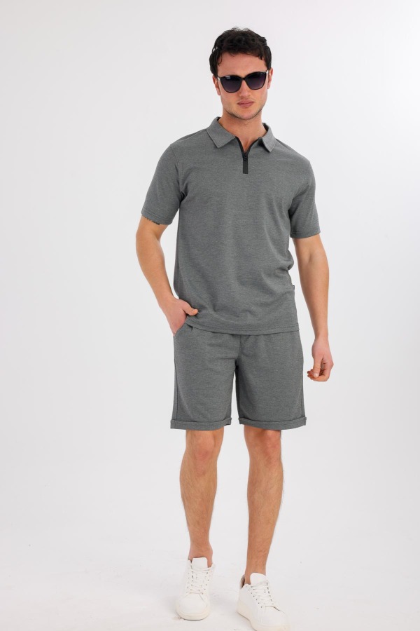 NOCTIS Şort Takım - Füme - Decas