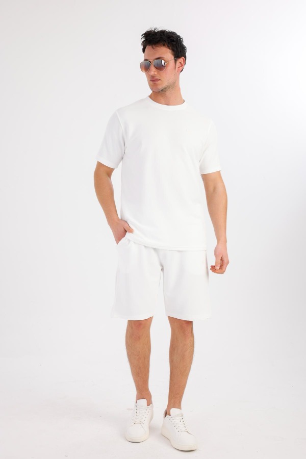 NOVAERA Şort Takım - Beyaz - Decas