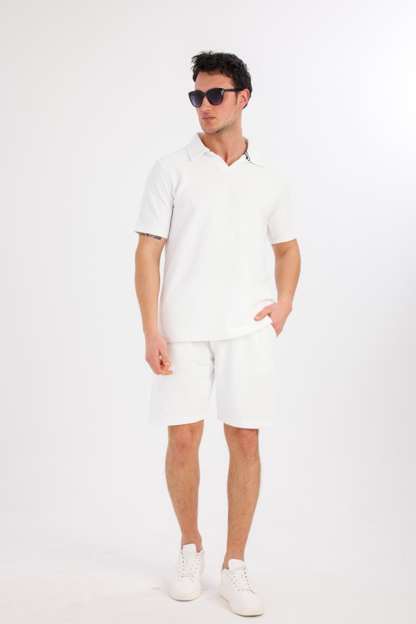 NOVALIS Şort Takım - Beyaz - Decas