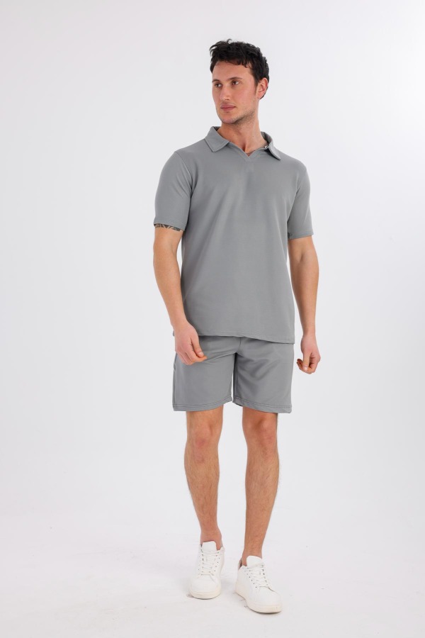 NOVALIS Şort Takım - Füme - Decas (1)