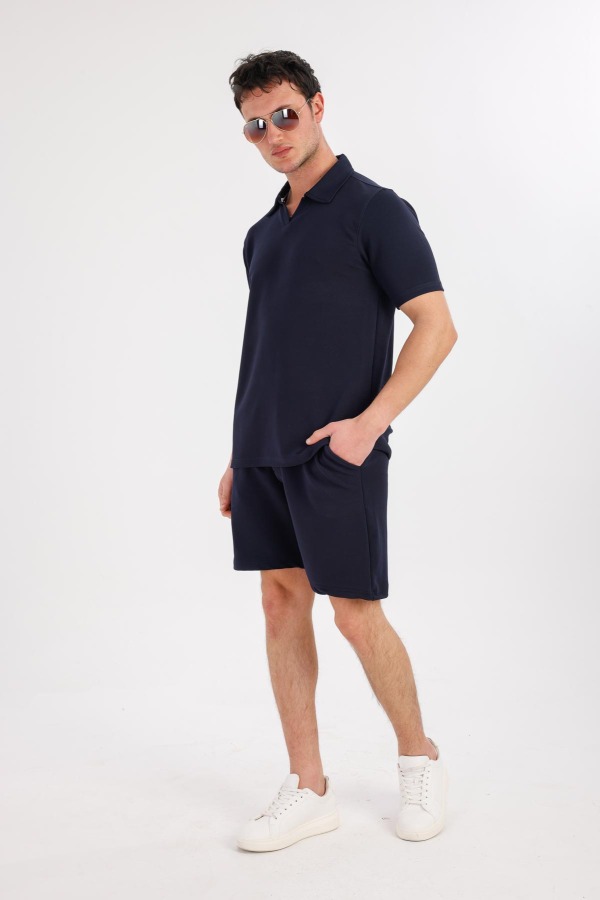 NOVALIS Şort Takım - Lacivert - Decas (1)