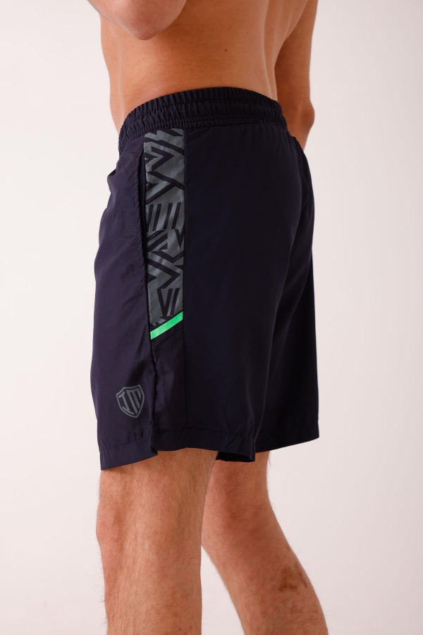 SALINUS Desenli Deniz Şortu - Lacivert - Decas (1)