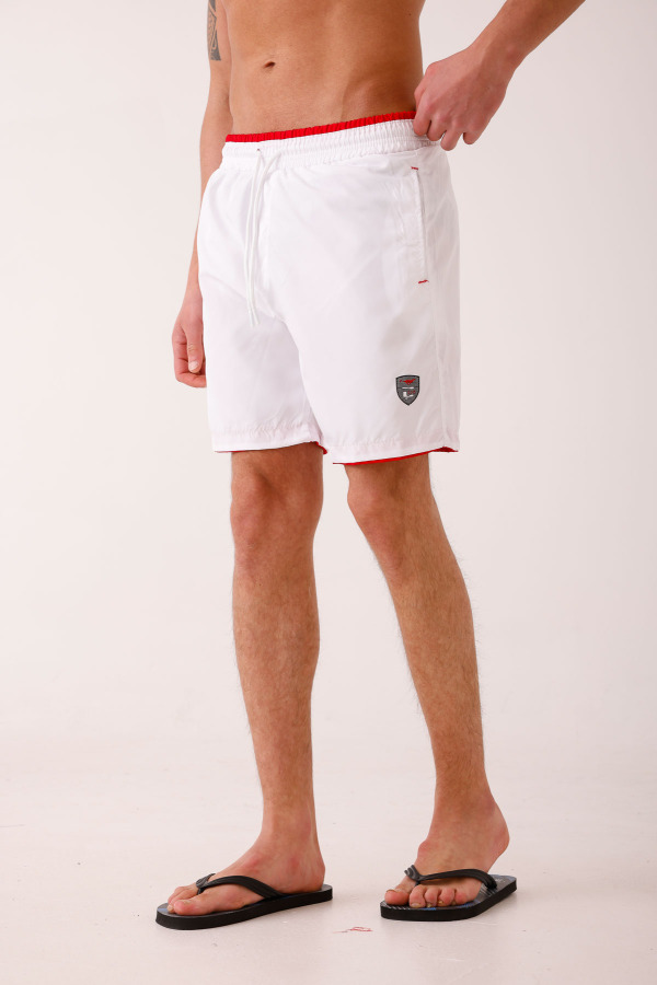 SERENUS Deniz Şortu - Beyaz - Decas (1)
