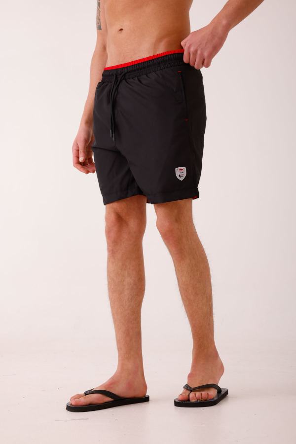 SERENUS Deniz Şortu - Siyah - Decas (1)