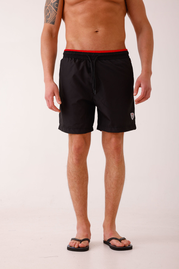 SERENUS Deniz Şortu - Siyah - Decas