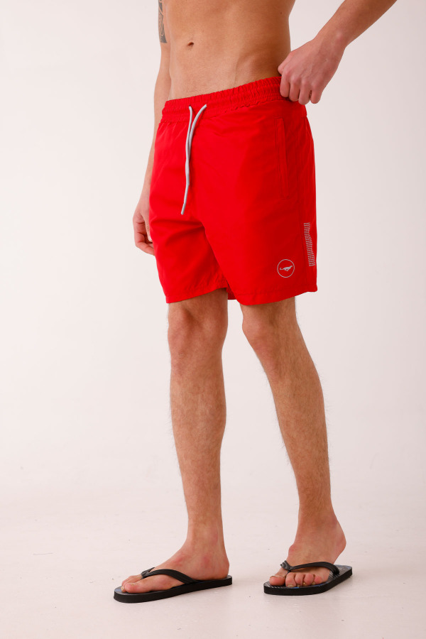 SILVA Deniz Şortu - Kırmızı - Decas (1)