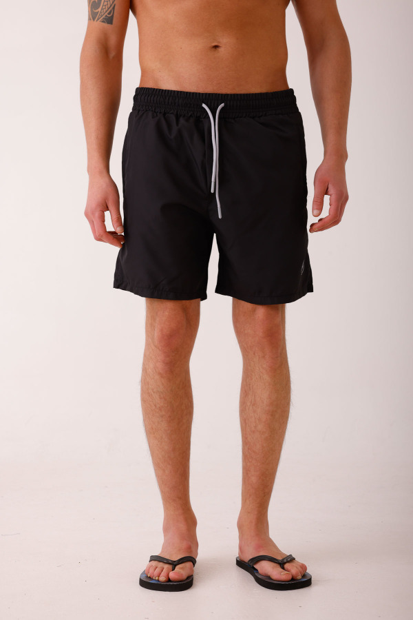 SILVA Deniz Şortu - Siyah - Decas