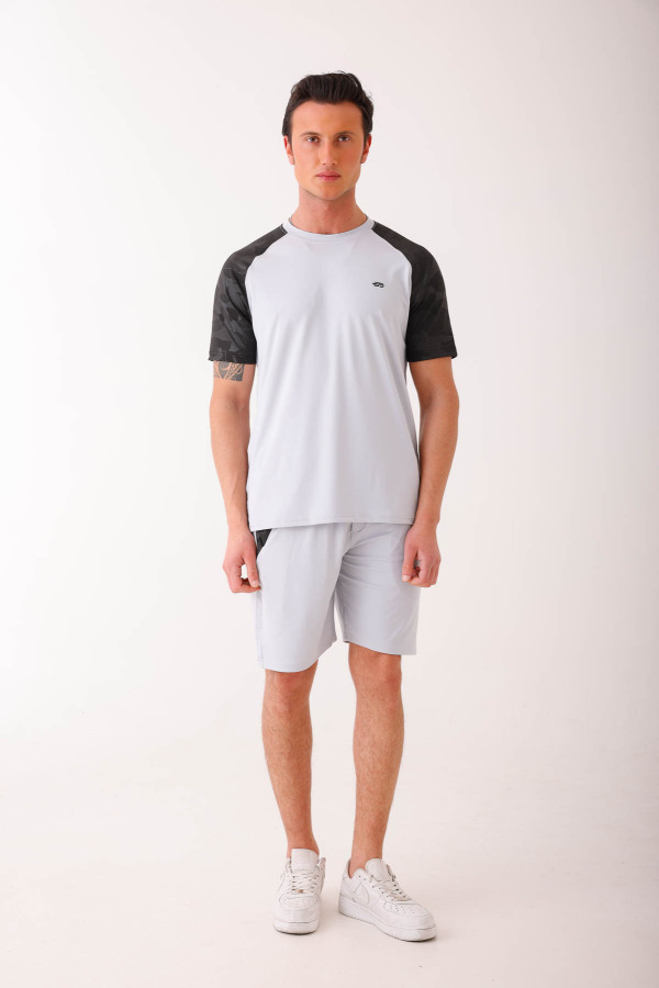 SOLANIS Şort Takım - Gri - Decas
