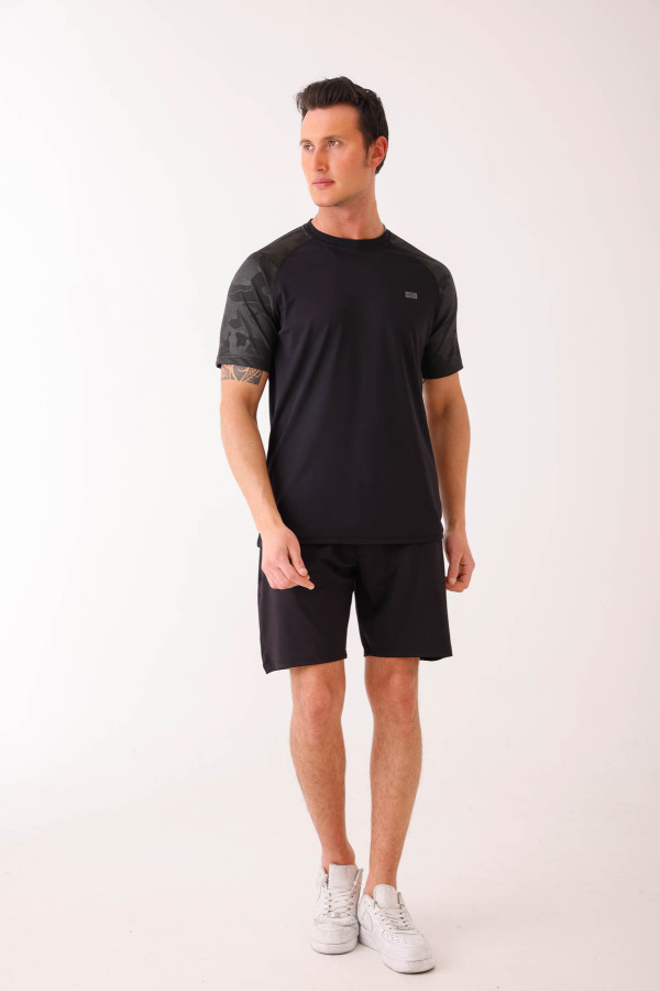 SOLANIS Şort Takım - Siyah - Decas