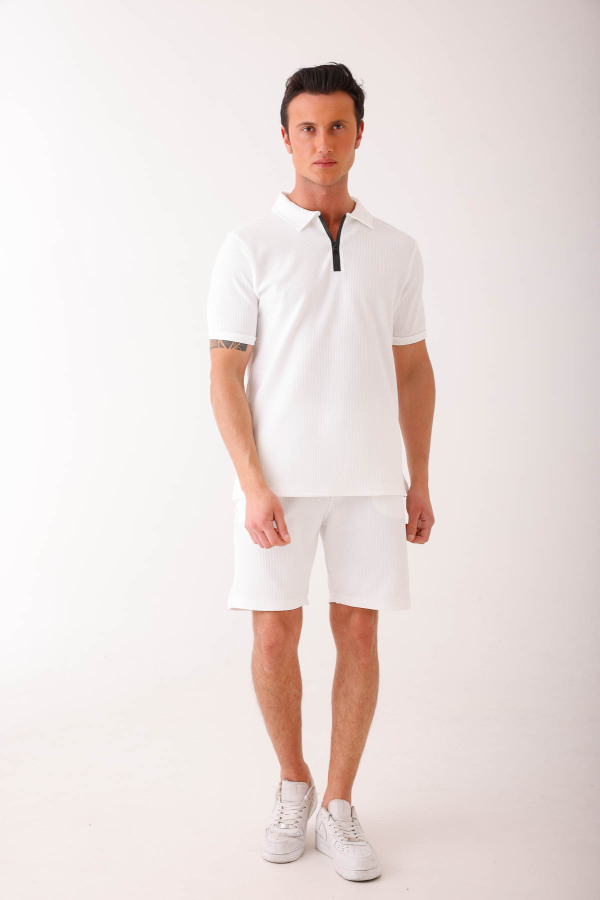 SOLARIA Şort Takım - Beyaz - Decas