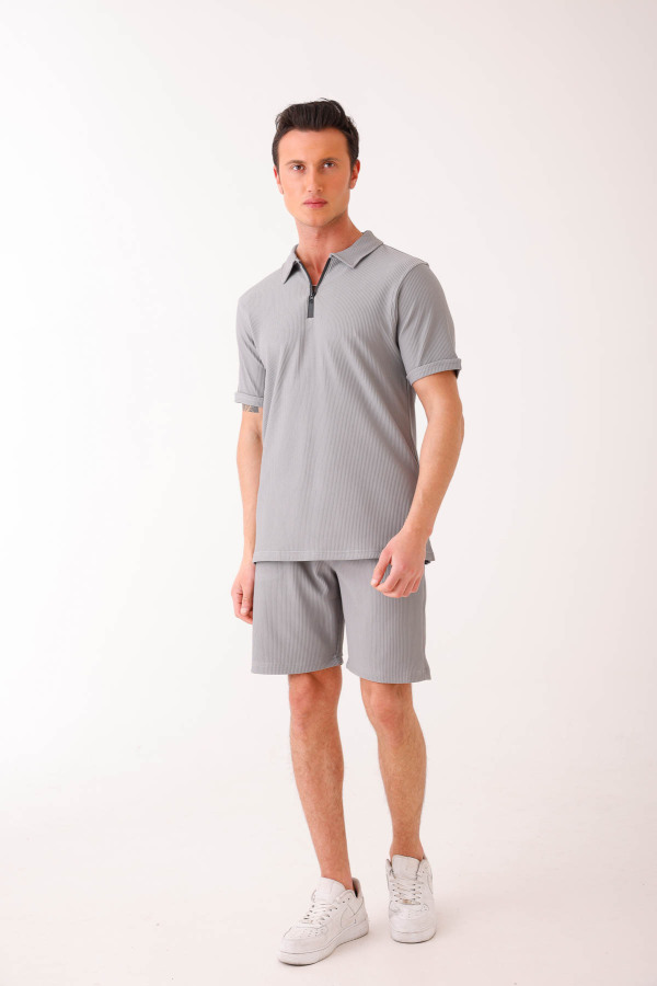 SOLARIA Şort Takım - Gri - Decas