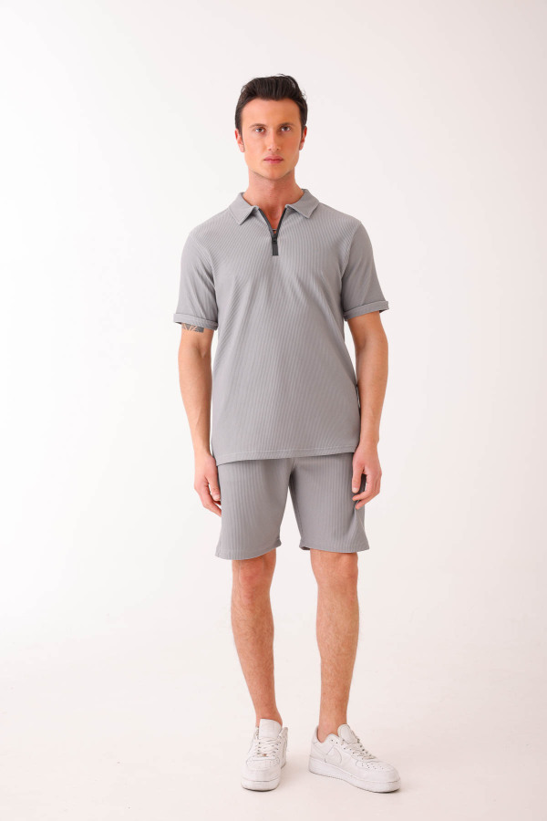 SOLARIA Şort Takım - Gri - Decas (1)