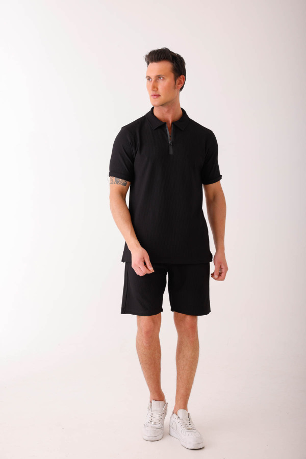 SOLARIA Şort Takım - Siyah - Decas