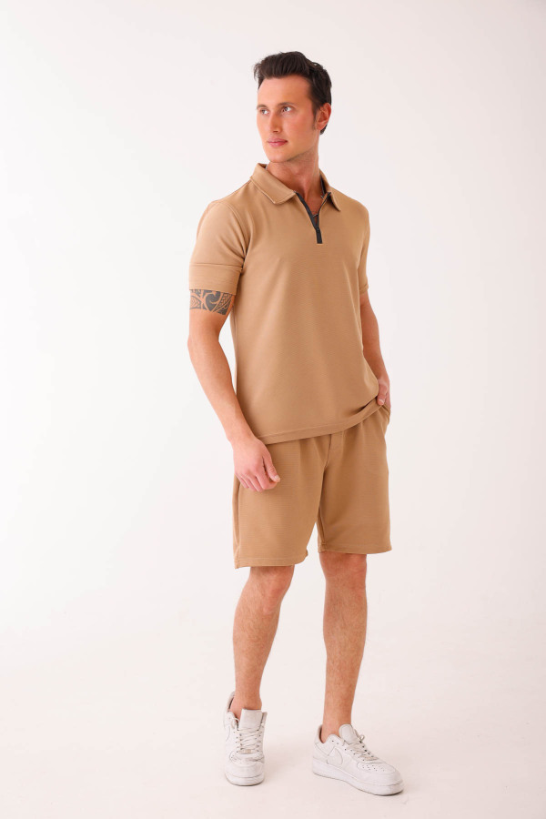 SOLARISCO Şort Takım - Krem - Decas (1)