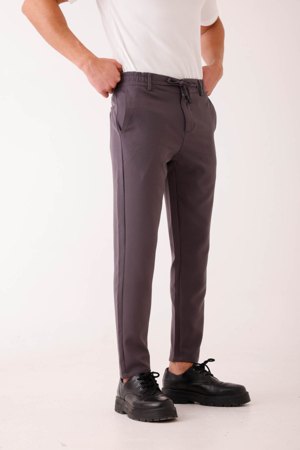 SPLENDOR Bağcıklı Pantolon - Antrasit - Decas (1)